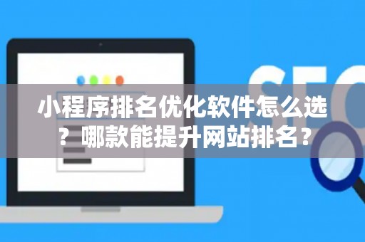 小程序排名优化软件怎么选？哪款能提升网站排名？